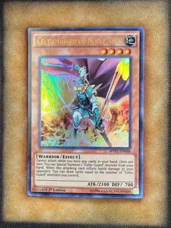 Yugioh Celtic Guard of Noble Arms MVP1-EN048 Ultra Rare 1st Ed NM - Image 1