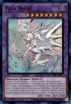Yugioh! - Filia Regis - ALIN-EN037 - Super Rare - 1st Edition - NM/M - Image 1