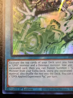 GMX Applied Experiment #55 BPRO-EN096 1st Ed Super Rare Burst Protocol Yu-Gi-Oh! - Image 4