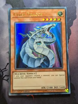 Yugioh Cyber Dragon BLRR-EN048 Ultra Rare 1st Edition - Image 1