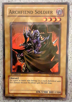 Yu-Gi-Oh - ARCHFIEND SOLDIER - YSDS-EN005 - 1st Ed. - NM - Commun - (M474) - Image 1