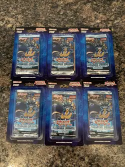 YU-GI-OH CARDS LEGENDARY DUELISTS DUELS FROM THE DEEP LITE EDITION 2 PK LOT OF 6 - Image 1