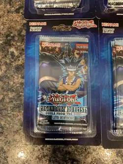 YU-GI-OH CARDS LEGENDARY DUELISTS DUELS FROM THE DEEP LITE EDITION 2 PK LOT OF 6 - Image 2