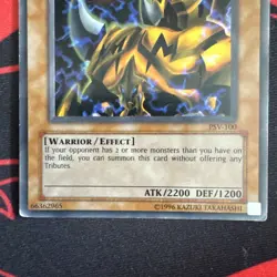 The Fiend Megacyber PSV-100 YuGiOh Pharaoh's Servant 2002 Ultra Rare HP - Image 3