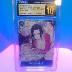 CGC PRISTINE 10 Japanese One Piece Boa Hancock ST17-004 - Image 1