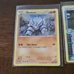 Pokemon card lot: 3 Team Aqua Walrein 6/95, Rhyhorn 8/12, Torterra 17/130 - Image 2
