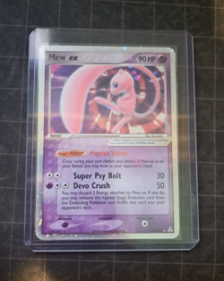 Pokemon Mew EX Holon Phantoms Holo Ultra Rare Card 100/110 - Image 1