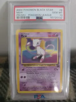MEW - Promo - #8 - Rare - Pokemon Card - PSA 10 GEM MINT - Image 1