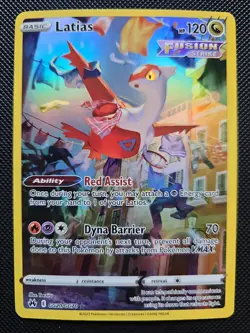 Latias Ultra Rare Crown Zenith: Galarian Gallery GG20/GG70 NM Pokemon Card - Image 1
