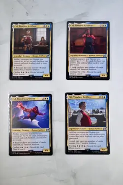 MTG - FIN - 0407 - 0409 - 0413 - 0416 - N 4x Cid, Timeless Artificer Cards, LOT - Image 3