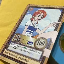 One Piece Nami Carddass Hyper Battle Card C09 - Image 5