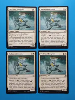 MTG 4x Duskrider Peregrine x4 NM Time Spiral Remastered Magic Playset - Image 1