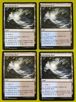 Dreadship Reef x4 Time Spiral Remastered 4x Playset Magic the Gathering MTG - Image 1
