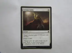 Erase x4 AND Defiant Strike 4x Khans of Tarkir White Commons MTG Instant - Image 2