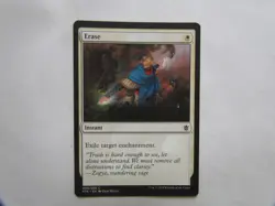 Erase x4 AND Defiant Strike 4x Khans of Tarkir White Commons MTG Instant - Image 3