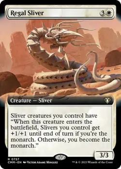 Regal Sliver - Extended Art CM NM MTG - Image 1