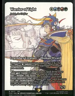 Warrior of Light - Jodah, the Unifier (Showcase) R FINAL FANTASY: Through the Ag - Image 1