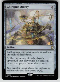 Ghirapur Orrery Rare Commander: Bloomburrow 270 MTG Near Mint - Image 1
