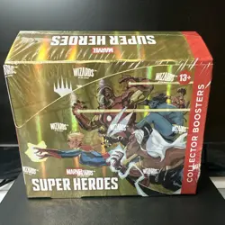 Collector Booster Box Marvel Super Heroes MSH MTG Magic Gathering IN HAND U$A - Image 1