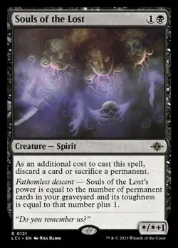 4 x Souls of the Lost - The Lost Caverns of Ixalan - NM-Mint - MTG - Image 1