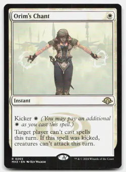 Orim's Chant 265 Rare Modern Horizons 3 Magic: The Gathering Near Mint - Image 1