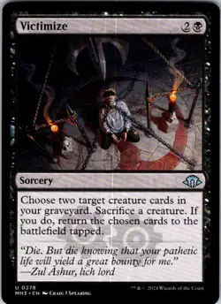 Victimize 278 Uncommon Modern Horizons 3 Magic: The Gathering Lightly Played - Image 1
