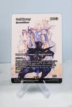 MTG FCA 0018 Cecil Harvey - Tymna the Weaver (Showcase) Final Fantasy Through… - Image 1