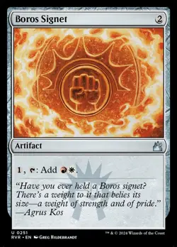 Boros Signet Ravnica Remastered FOIL MTG NM/M - Image 1