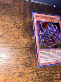 Red-Eyes Toon Dragon - SHVI-EN036 - 1st Edition - Super Rare - LP - Image 5