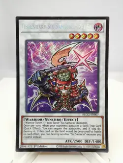 Legendary Six Samurai - Shi En - BLGG-EN007 - Secret Rare YuGiOh - Image 1