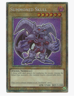 Summoned Skull - BLGG-EN001 - Starlight Rare YuGiOh - Image 1