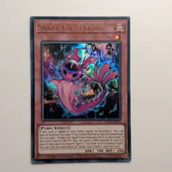 YuGiOh TCG Snake-Eyes Poplar - 25LP-EN002 - Ultra Rare Limited Edition - Image 1