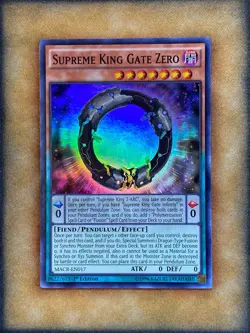 Yugioh Supreme King Gate Zero MACR-EN017 Super Rare 1st Ed NM - Image 1