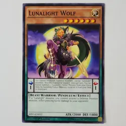 Lunalight Wolf - SHVI-EN012 - LP - Common - 1st edition - Yugioh - Image 1