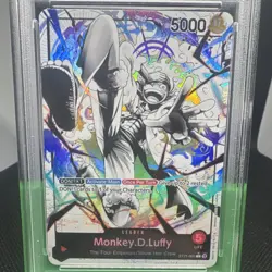 Bandai Monkey D. Luffy ST21-001 Leader Alt Art Holo PSA 10 Eng 2025 - Image 2