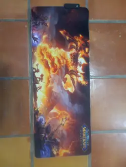 Blizzcon World Of Warcraft Firelands Playmat 11"x30" - Image 1