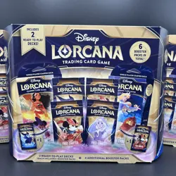 Ravensburger Disney Lorcana: First Chapter Starter Blister Bundle Box - Qty 3 - Image 2