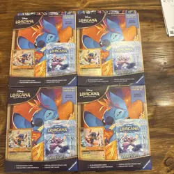 Disney Lorcana: Winterspell Collection Starter Set - Stitch Edition LOT OF 4 NEW - Image 1