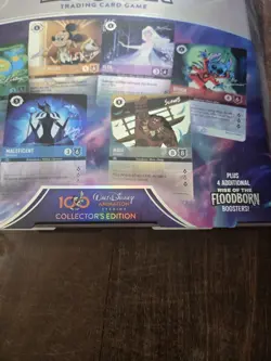 Disney 100 Lorcana Collector's Edition Gift Set - Rise of the Floodborn NEW Seal - Image 2