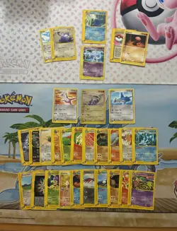 Vintage Pokemon Card Lot Fire E Series Mewtwo Arcanine Golem Ninetales - Image 1