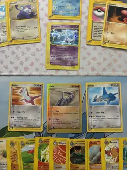 Vintage Pokemon Card Lot Fire E Series Mewtwo Arcanine Golem Ninetales - Image 3