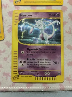 Vintage Pokemon Card Lot Fire E Series Mewtwo Arcanine Golem Ninetales - Image 5