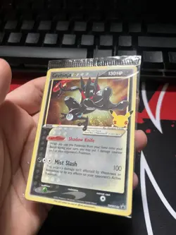 Greninja Gold Star SWSH144 Sword & Shield Promo Card Holo Celebrations - Image 3