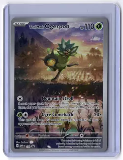 Teal Mask Ogerpon - 123 Promo Holo NM Pokemon SV: Scarlet & Violet Promo Cards - Image 1