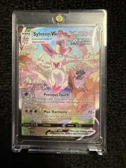 Pokemon TCG Evolving Skies Sylveon VMAX Alternative Art Card 212/203 - Image 1