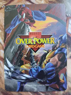 OverPower PowerSurge Marvel Fleer 1995 Dr. Strange Hero Character Card Very Rare - Image 2