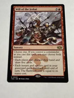 Will of the Jeskai Commander: Tarkir: Dragonstorm Regular - Image 1