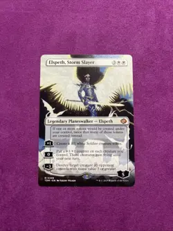 Elspeth, Storm Slayer (Borderless) Tarkir: Dragonstorm Regular - Image 1