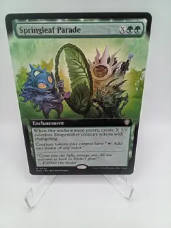 NM/M Springleaf Parade (Extended Art) Commander: Lorwyn Eclipsed Regular - Image 1