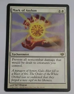 MtG - Mark of Asylum (nm) - Conflux #10 - rare - magic the gathering - Image 1